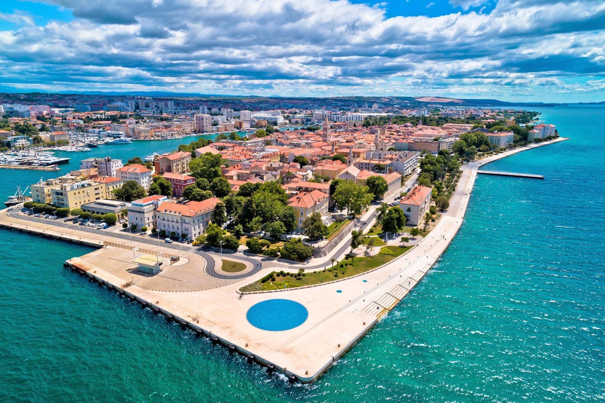 Sea View Studio Apartment Zára Kültér fotó